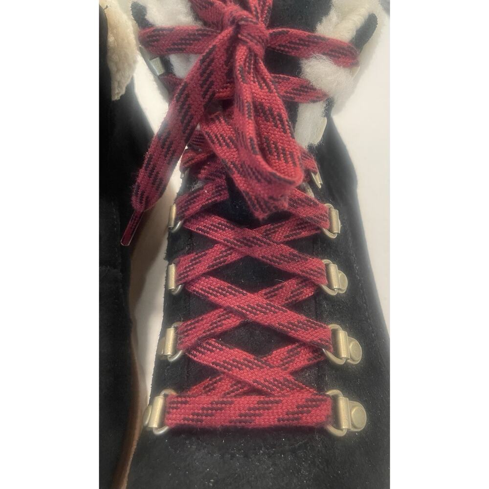 Sorel Black and Burgundy Winter Boots - Picture 9 of 14